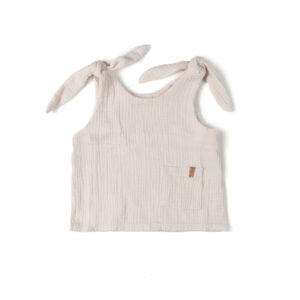 tie top blouse μπλούζα τιράντα παιδική οργανικό